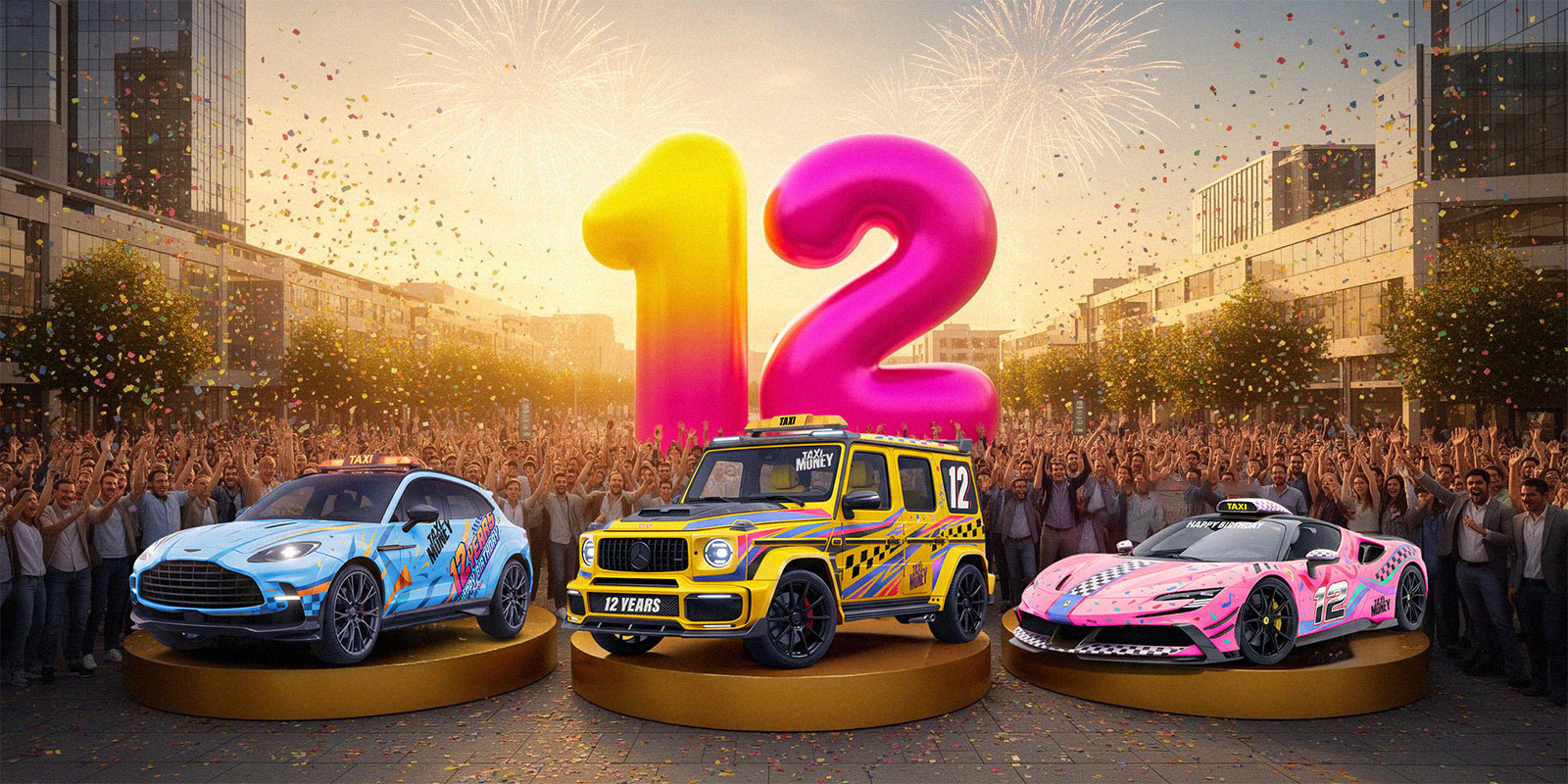 Happy 12th birthday, Taxi-Money!